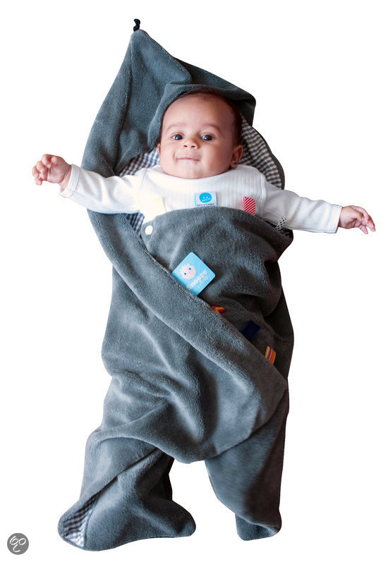 geest Echt niet skelet Snoozebaby - Trendy Wrapping Wikkeldeken - Hippo Grey - Zwanger en Ouder  Shop