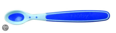 Afbeelding van Nûby - Warmtegevoelige Lepel - Blauw