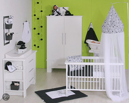 Afbeelding van Bebies First Sonja - Complete Babykamer - Wit