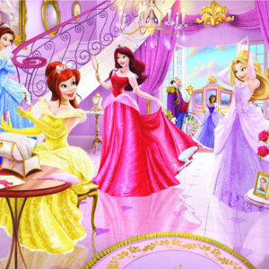 Afbeelding van Walltastic Posterbehang Prinsessen