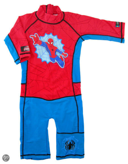 Afbeelding van Swimpy - Zwemveiligheid UV Zempakje - Spiderman - 3/4 Jaar (89-104)