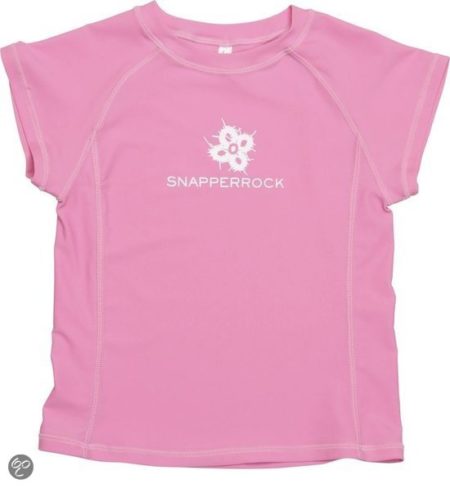 Afbeelding van Snapper rock Zwemveiligheid uv shirt  Pink | Maat 104cm