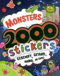 Afbeelding van 2000 stickers Monsters