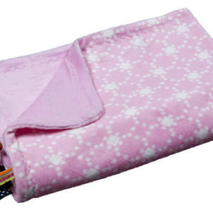 Afbeelding van Crib Blanket Diamond Pink (75CM x 100CM)