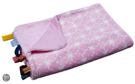 Afbeelding van Crib Blanket Diamond Pink (75CM x 100CM)