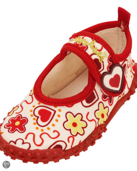 Afbeelding van Playshoes strandschoentjes voor kinderen - Hearts 34-35