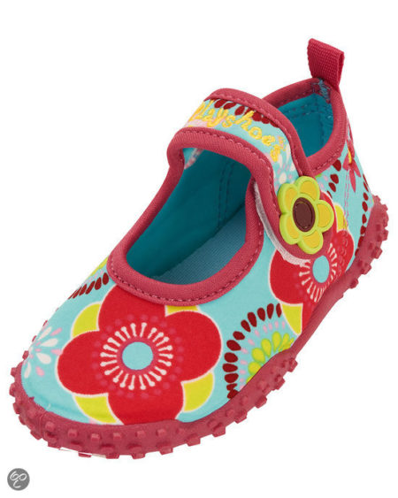 Afbeelding van Playshoes UV strandschoentjes voor kinderen - Flowers 34-35