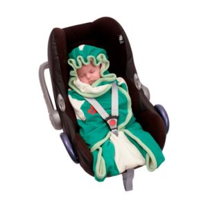 Afbeelding van Wrapper Clever Native - Inwikkeldeken voor autostoel - Emerald