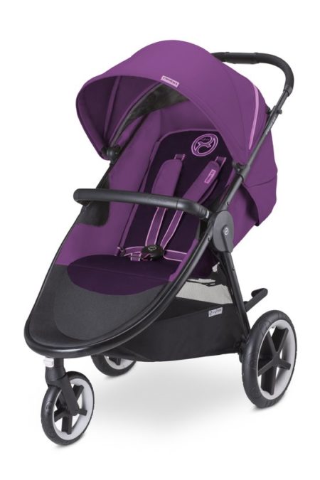 Afbeelding van Cybex - Eternis M3 - Kinderwagen - Grape Juice - purple