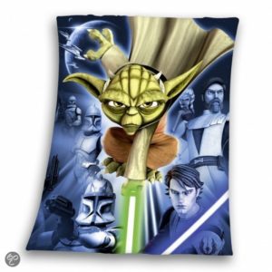 Afbeelding van Star Wars Yoda Fleece Deken