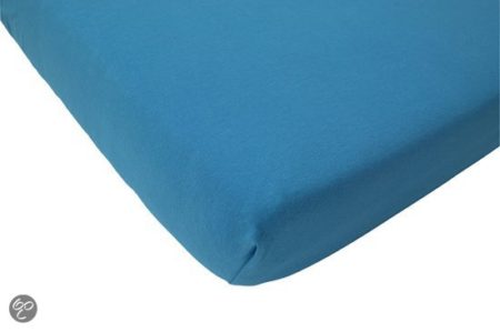 Afbeelding van Jollein - Hoeslakentje 70x140 cm - Turquoise