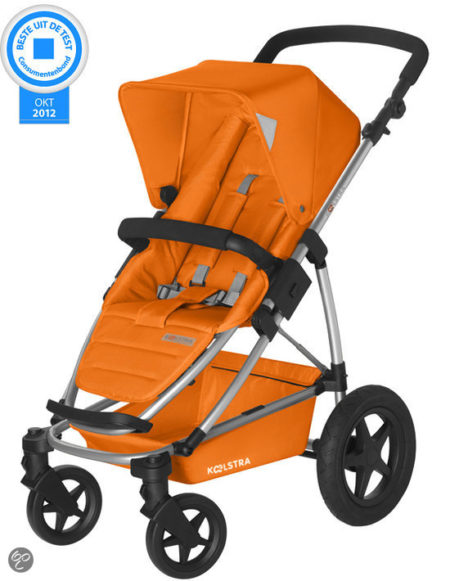 Afbeelding van Koelstra Binque Daily - Kinderwagen inclusief Boodschappenmand - Oranje