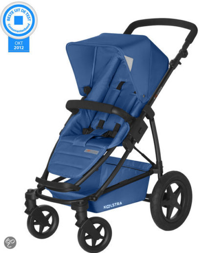 Afbeelding van Koelstra Binque Daily - Kinderwagen inclusief Boodschappenmand - Cobalt Blauw