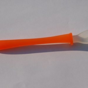 Afbeelding van Jippie's - Siliconen lepel - Oranje