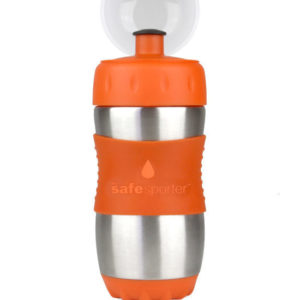 Afbeelding van Kid Basix - Safe Sporter RVS Drinkfles 475 ml -  Oranje