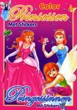 Afbeelding van Kleurboek Disney Princess Met Stickers