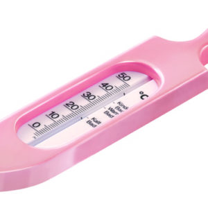 Afbeelding van TOP - Badthermometer - baby roze parelmoer