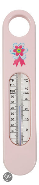 Afbeelding van bébé-jou - Badthermometer ABC - Lichtroze