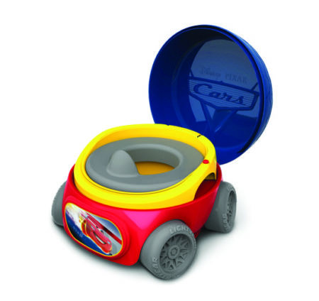 Afbeelding van Tomy - Disney Cars Toilettrainingssysteem - Rood