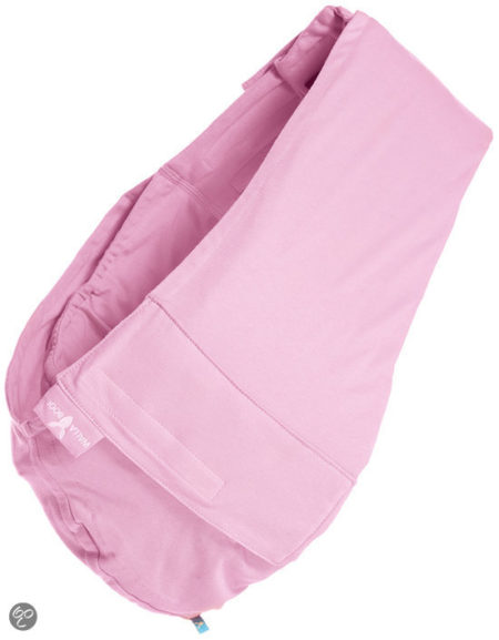 Afbeelding van Wallaboo baby draagdoek katoen pink