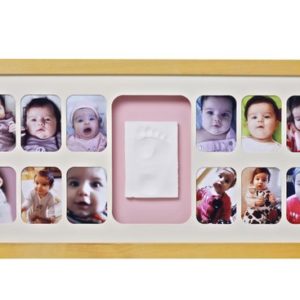 Afbeelding van Baby Memory Prints - Fotolijst 12 maanden - Naturel