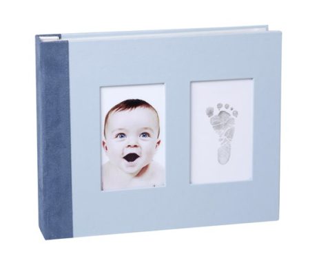 Afbeelding van Baby Memory Prints - Album met printafdruk - Blauw