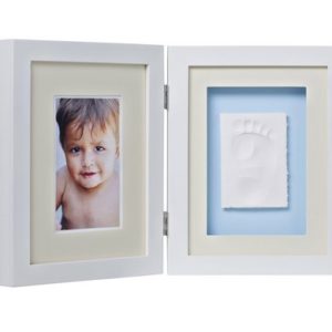 Afbeelding van Baby Memory Prints - Tweeluik - Wit/Crème