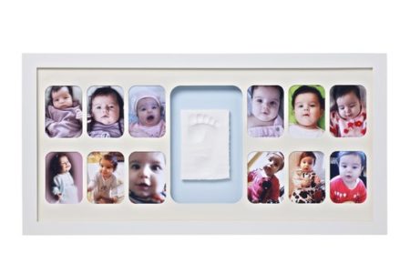 Afbeelding van Baby Memory Prints - Fotolijst 12 maanden - Wit