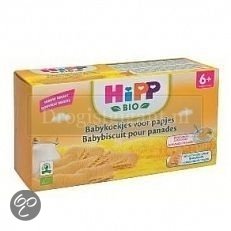 Afbeelding van HiPP Bio Koekjes 6m - Babykoekjes voor papjes - 150gr