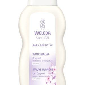 Afbeelding van Weleda Baby Sensitive Witte Malva Bodymilk - Babyverzorging - 200 ml