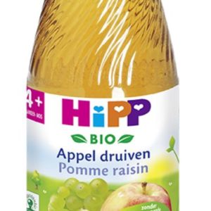 Afbeelding van HiPP Bio sap 6m - Appelen Druiven - 6 stuks 500ml