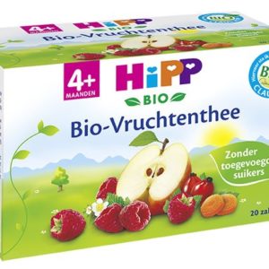 Afbeelding van HiPP Bio thee 4m - Vruchtenthee - 5 stuks 40gr