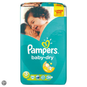 Afbeelding van Pampers Baby Dry - Maat 3 Jumbopak 68 st.