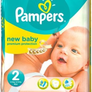 Afbeelding van Pampers Baby luier New Baby Maat 2 - 296 stuks