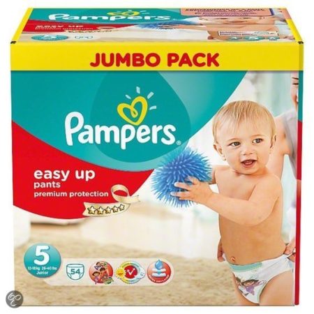 Afbeelding van Pampers Baby luier Easy Up maat 5 - 108 stuks