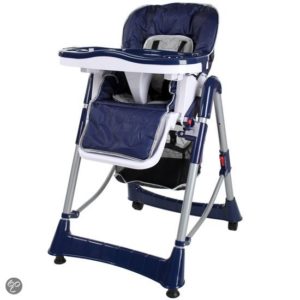 Afbeelding van Kinderstoel kinderstoeltje babystoel blauw 400416