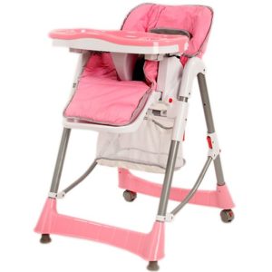 Afbeelding van Kinderstoel kinderstoeltje babystoel rose 400680