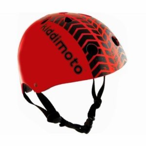 Afbeelding van Kiddimoto helm Red Tyre Small
