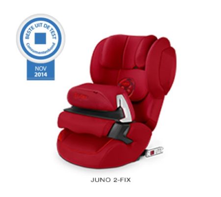 Afbeelding van Cybex - Juno 2-Fix - Autostoel groep 1 - Hot & Spicy - red