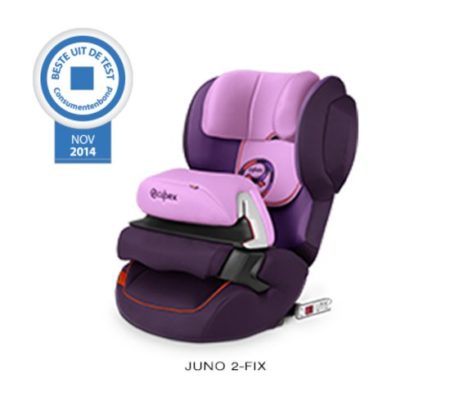 Afbeelding van Cybex - Juno 2-Fix - Autostoel groep 1 - Grape Juice - purple
