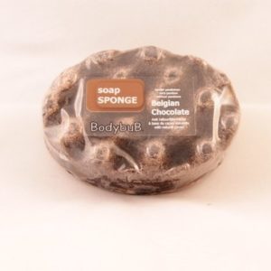 Afbeelding van Bodybub Badsponzen 175gr - Belgian Chocolat