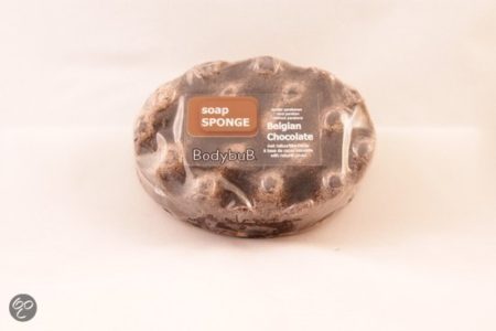 Afbeelding van Bodybub Badsponzen 175gr - Belgian Chocolat