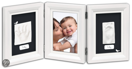 Afbeelding van Baby Art Double Print Frame - Wit