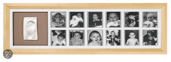 Afbeelding van Baby Art First year frame - Naturel
