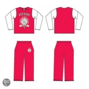 Afbeelding van Ajax Pyjama Baby - Maat 74-80 - Rood / Wit