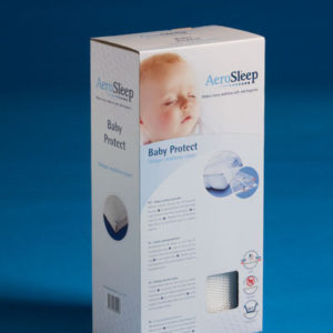 Afbeelding van Aerosleep BabyProtect Matrasbeschermer 34x75 cm - Wit