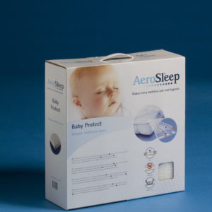 Afbeelding van Aerosleep BabyProtect matrasbeschermer 60x120 cm - Wit