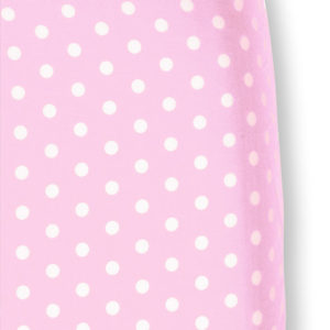 Afbeelding van Cottonbaby Stip - Hoeslakentje 60x120 cm - Roze