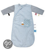 Afbeelding van Snoozebaby - Sleepsuit Boy Slaapzak 0-3 - Lichtblauw