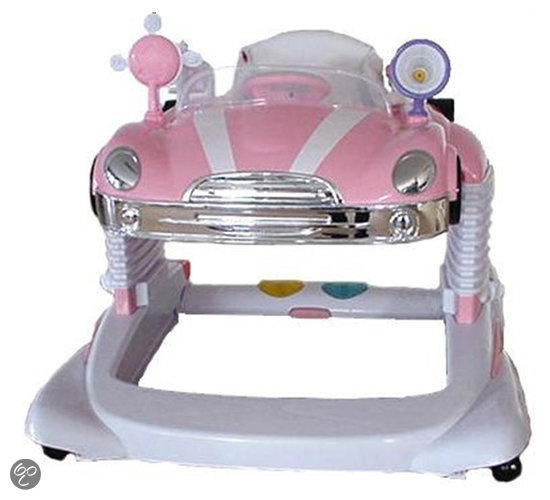 Oude tijden nood draadloze Happy Baby - Loopstoel Walker Vliegende Hollander - Roze - Zwanger en Ouder  Shop